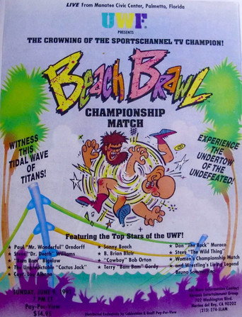 UWF Beach Brawl poster