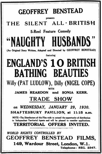 Movie poster for Naughty Husbands (1930)