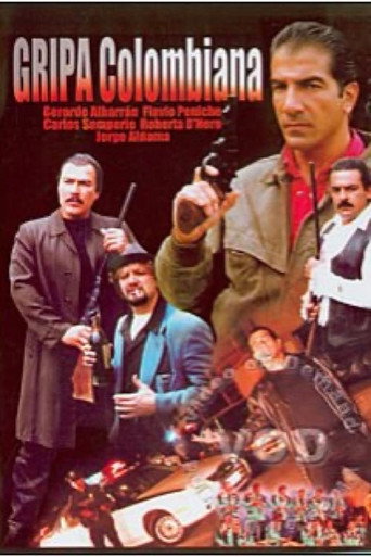 Movie poster for La gripa colombiana (2001)