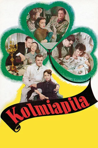 Movie poster for Kolmiapila (1953)