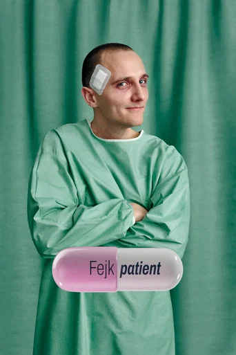 Series poster for Fake Patient (2023)