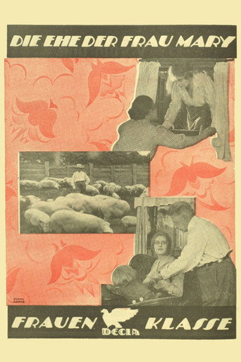 Movie poster for Die Ehe der Frau Mary (1919)