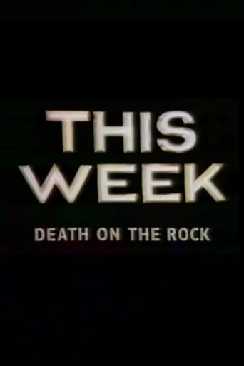 Death on the Rock poster
