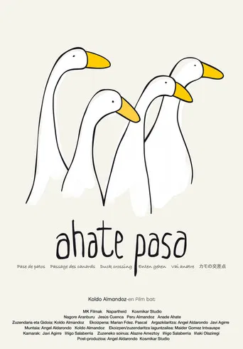 Ahate pasa poster