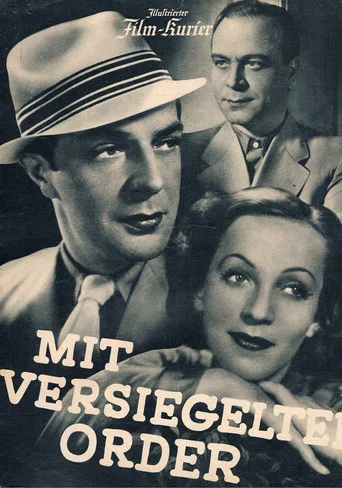 Movie poster for Under Sealed Orders (1938)