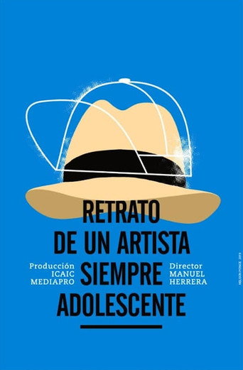 Movie poster for Portrait of an Artist Forever Adolescent (2020)