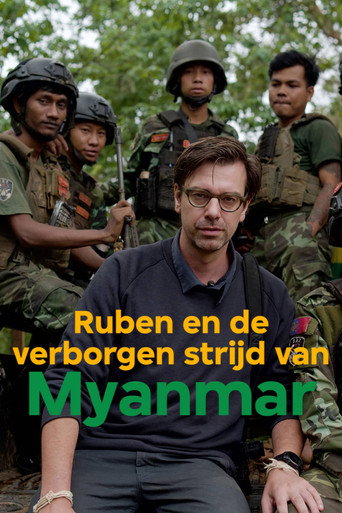 Series poster for Ruben en de verborgen strijd van Myanmar (2025)