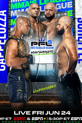 Movie poster for PFL 2022 #5: Regular Season - Scheffel vs. Cappelozza (2022)