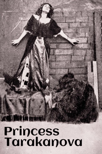 Movie poster for Princess Tarakanova (1910)