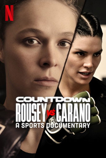 Movie poster for Countdown: Rousey vs. Carano (2026)