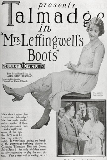 Movie poster for Mrs. Leffingwell's Boots (1918)