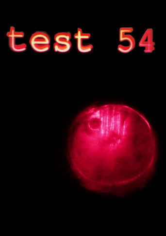 Movie poster for Test 54