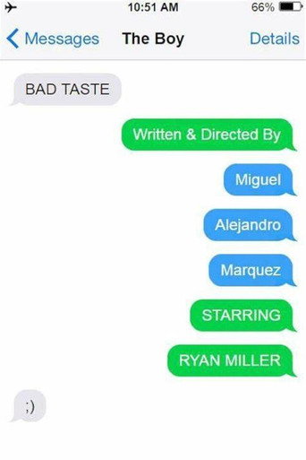 Movie poster for Bad Taste (2018)