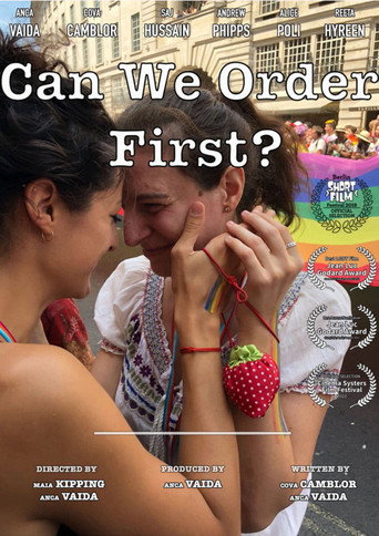 Movie poster for Can We Order First? (2018)