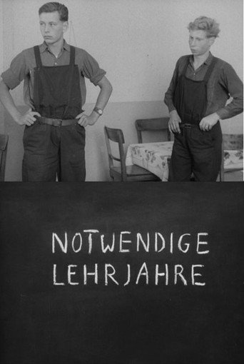 Movie poster for Necessary Years of Learning (1960)