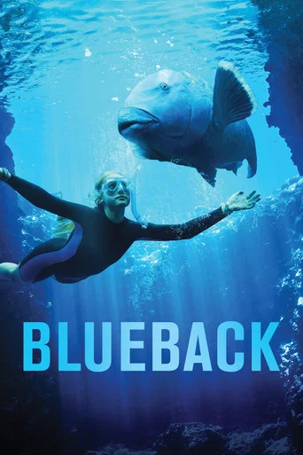 Movie poster for Blueback (2022)