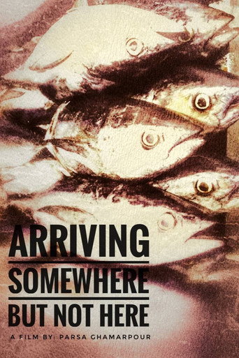Movie poster for Arriving Somewhere But not here (2023)