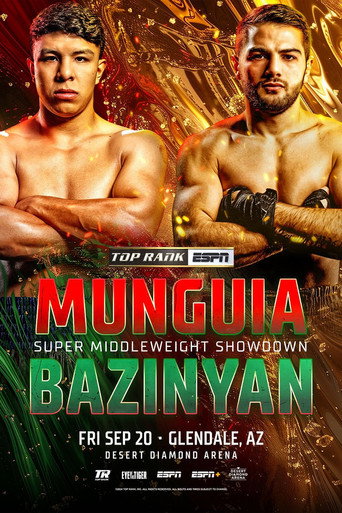 Movie poster for Jaime Munguia vs. Erik Bazinyan (2024)