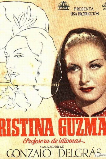 Movie poster for Cristina Guzmán (1943)