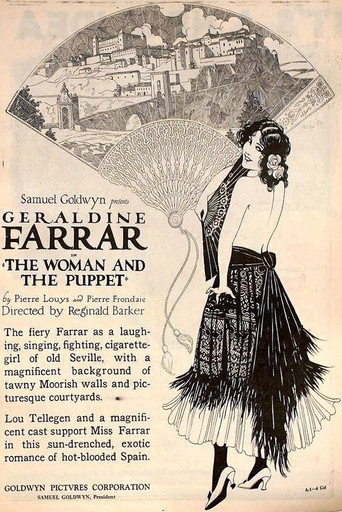 Movie poster for The Woman and the Puppet (1920)