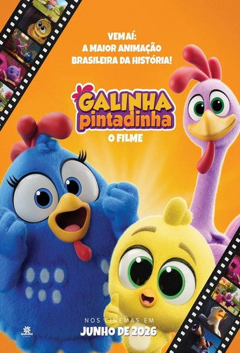 Movie poster for Galinha Pintadinha: O Filme (2026)