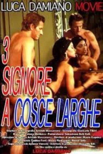 Movie poster for Tre signore a cosce larghe (1995)