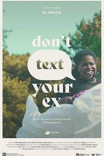 Movie poster for Don't Text Your Ex (2022)