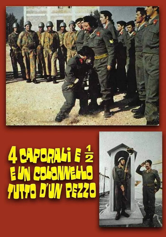 Movie poster for 4 caporali e 1/2 e un colonnello tutto d'un pezzo (1973)