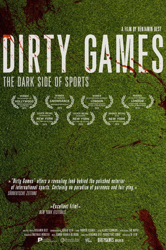 Movie poster for Dirty Games: The Dark Side of Sports (2016)
