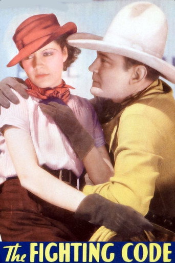Movie poster for The Fighting Code (1933)