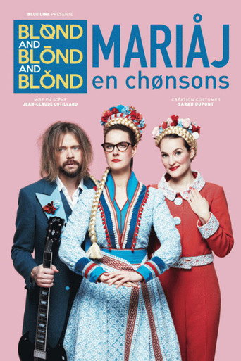 Movie poster for Blond and Blond and Blond - Mariaj en chonsons (2021)