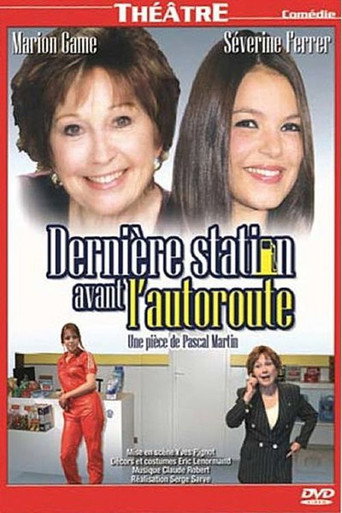 Dernière station avant l'autoroute poster