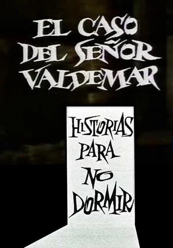 Movie poster for El Caso del Señor Valdemar (1982)