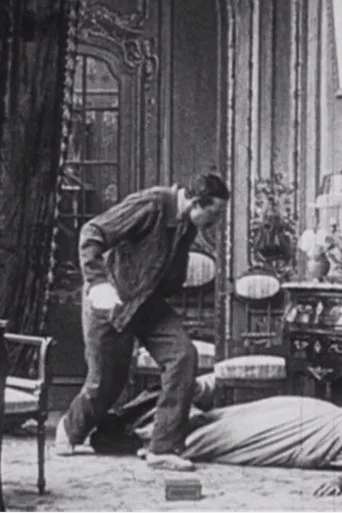 Movie poster for The Man with White Gloves (1908)