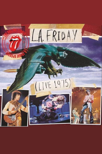 The Rolling Stones: L.A. Friday (Live 1975) poster