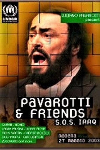 Movie poster for Pavarotti & Friends for SOS Iraq (2003)