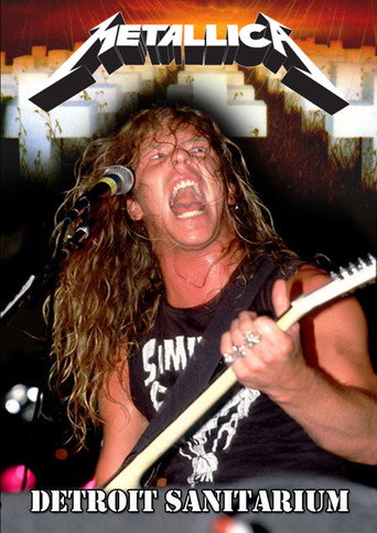 Movie poster for Metallica: Detroit, Michigan (1986)