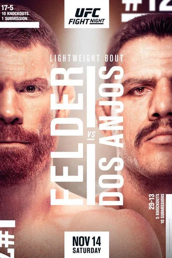 Movie poster for UFC Fight Night 182: Felder vs. Dos Anjos (2020)