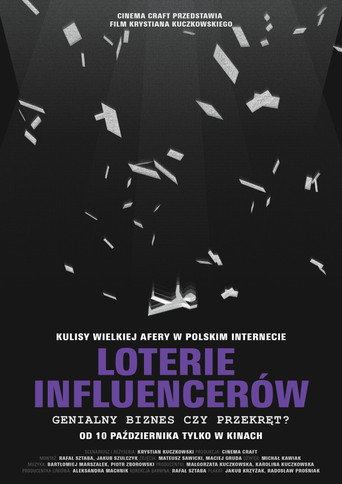 Movie poster for Loterie influencerów. Genialny biznes czy przekręt? (2025)