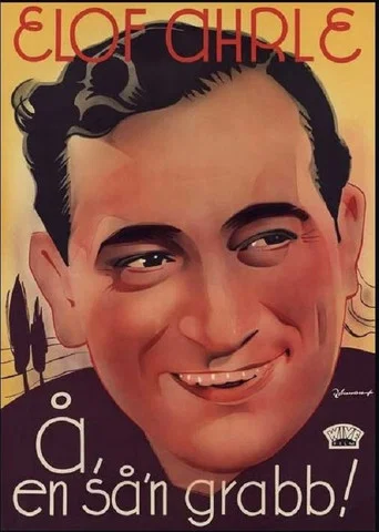 Movie poster for Å en så'n grabb (1939)