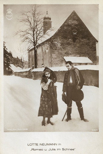 Movie poster for Romeo and Juliet in the Snow (1920)