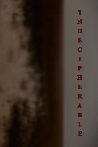Movie poster for Indecipherable (2025)