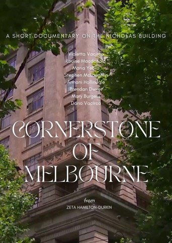 Movie poster for Cornerstone of Melbourne (2023)