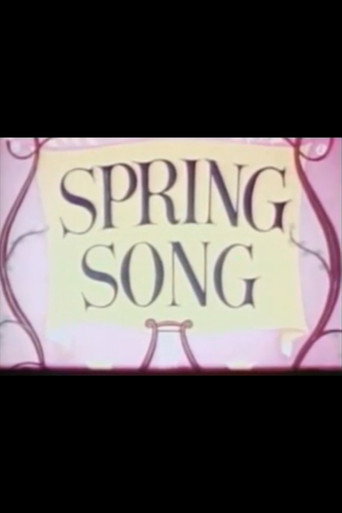 Movie poster for Spring Song (1949)