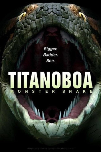Movie poster for Titanoboa: Monster Snake (2012)