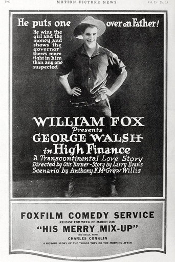 Movie poster for High Finance (1917)