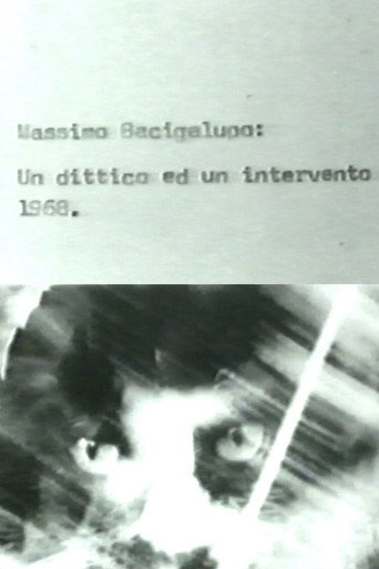 Movie poster for Un dittico ed un intervento (1968)