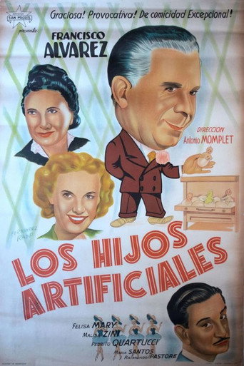 Movie poster for Los hijos artificiales (1943)