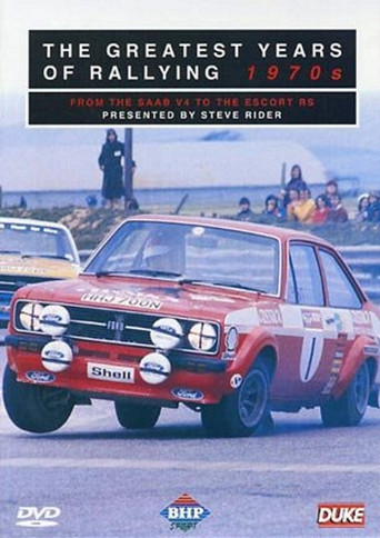 Movie poster for Greatest Years of Rallying 1970s (1996)
