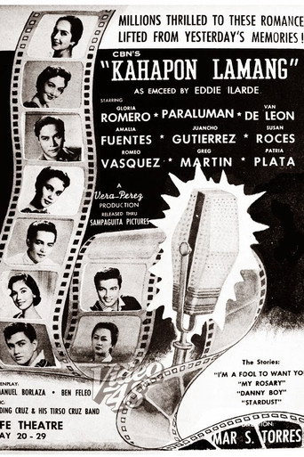 Movie poster for Kahapon Lamang (1959)